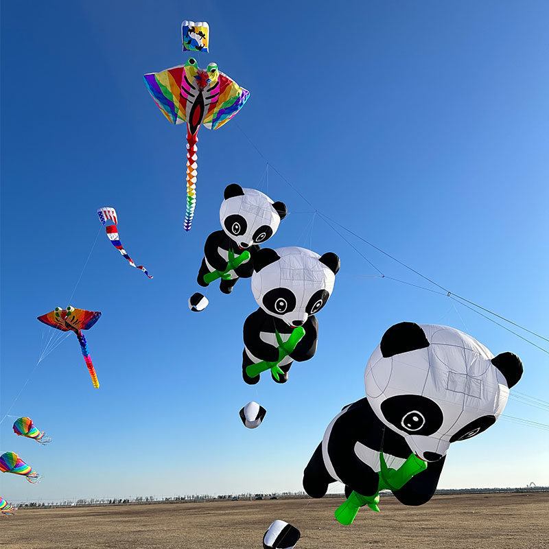 5m panda kite penant